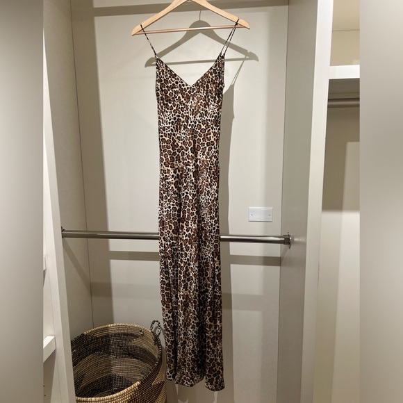 DANNIJO Leopard Slip Dress - Picture 2 of 3